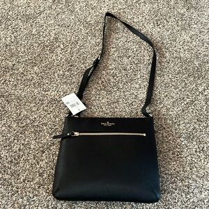 Kate Spade black crossover purse